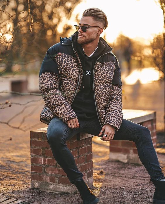 Calça onça masculina hotsell